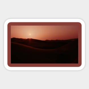 Desert Sunset 6 Sticker